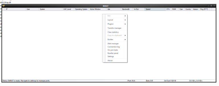 BitRAT HVNC RAT Cracked with Source code