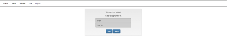 Apolon Loader Telegram WEB panel 2023