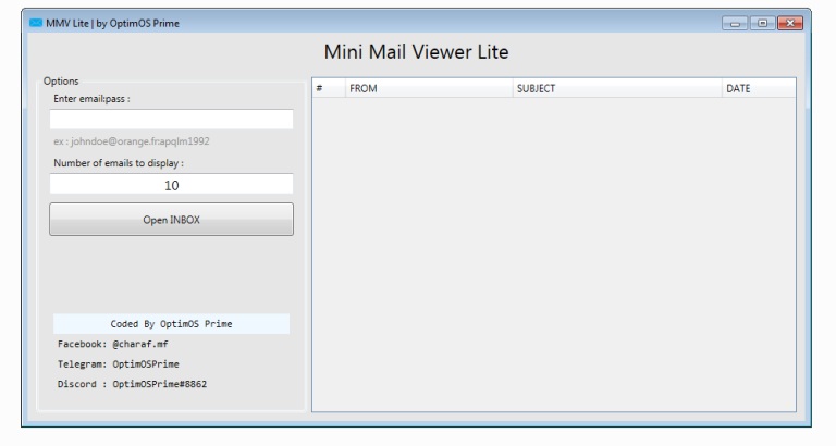 Mini Mail Viewer 2.0 Lite