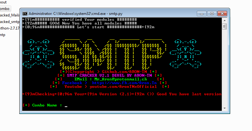 SMTP Cracker 2.1
