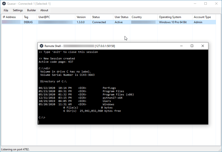Quasar RAT v1.3 Cracked