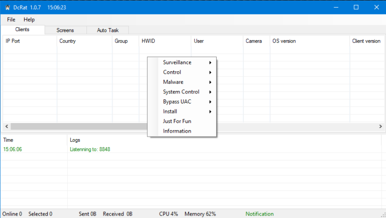 DcRat v1.0.7 - AutoBuild