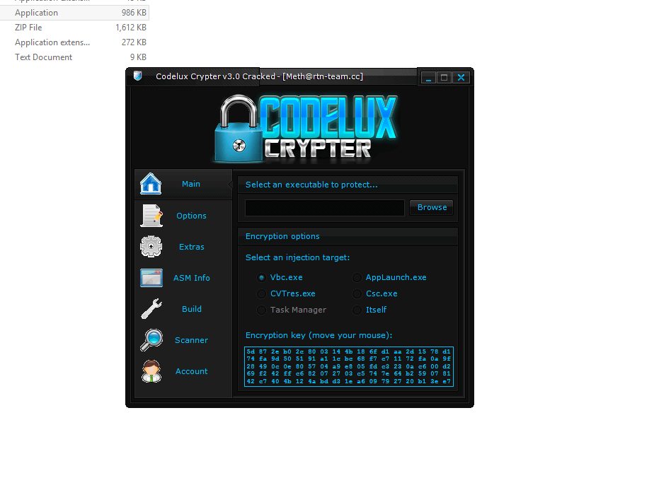 Codelux Crypter v3.0 Cracked