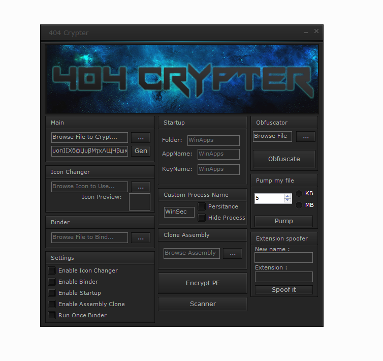 404 Crypter Cracked