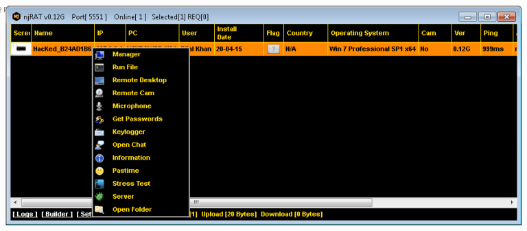 njRAT v0.12G