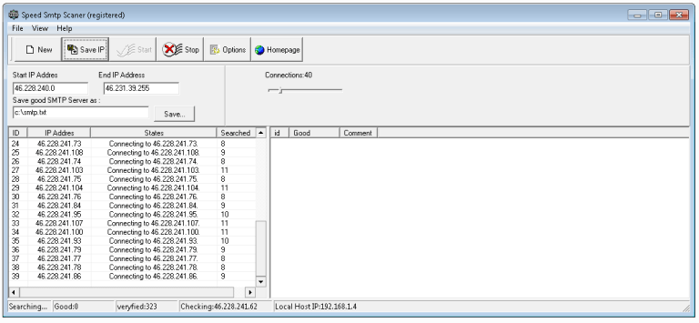 Speed SMTP Scanner v2.5 Registered
