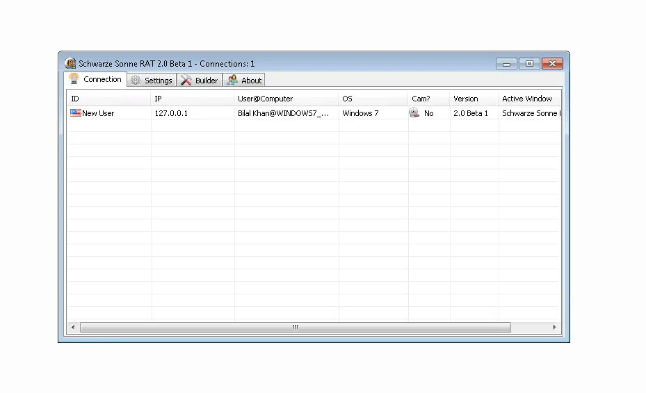 blackhatrussia 13 Schwarze Sonne RAT 2.0 Beta 1