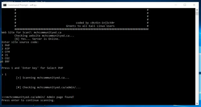 Admin Panel Finder 2025