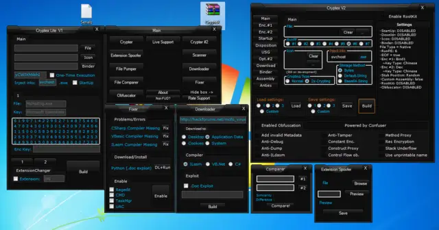 blackhatrussia 9 CrypteX Advanced 2025
