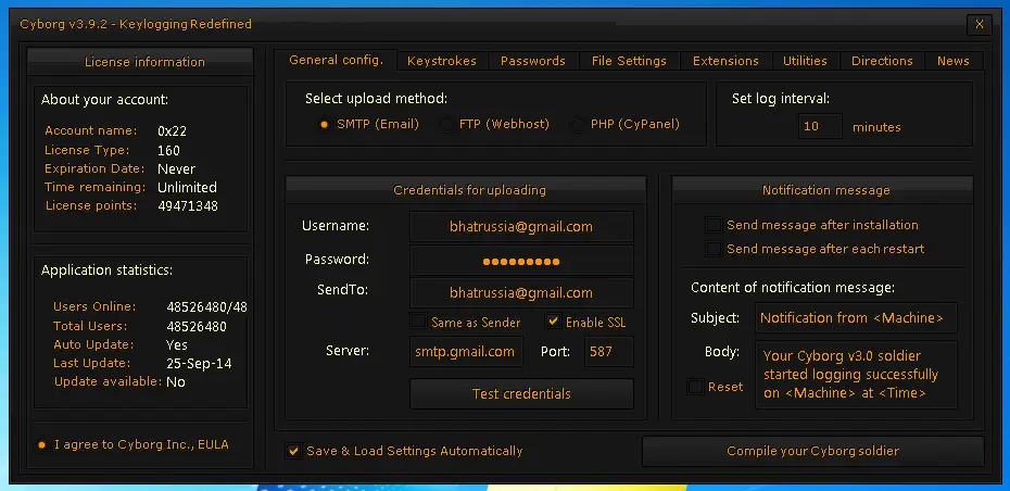 Cyborg version 3.9.2
