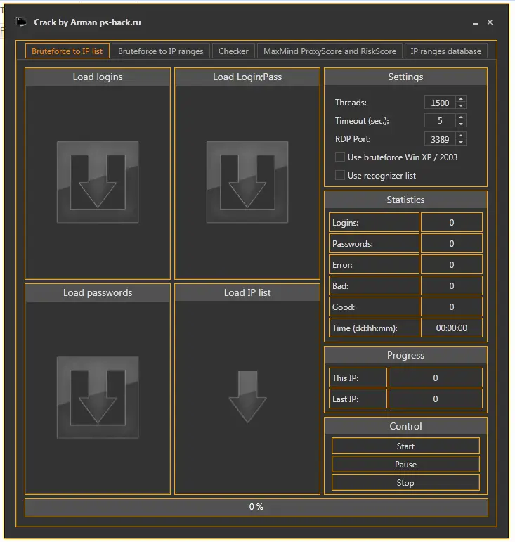 blackhatrussia 1 RDP Brute 2025