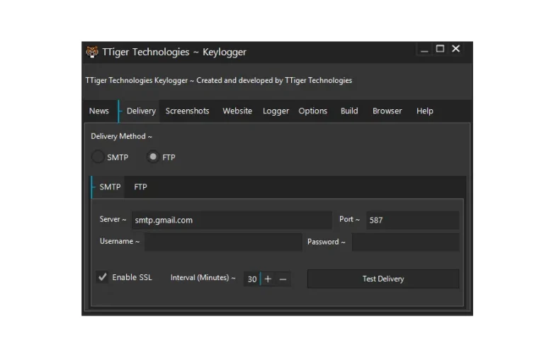 TTiger Technologies Keylogger 2025