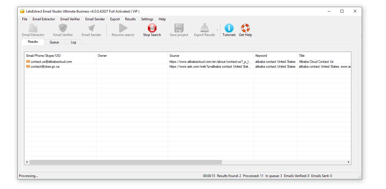 LetsExtract Email Studio Business 2025