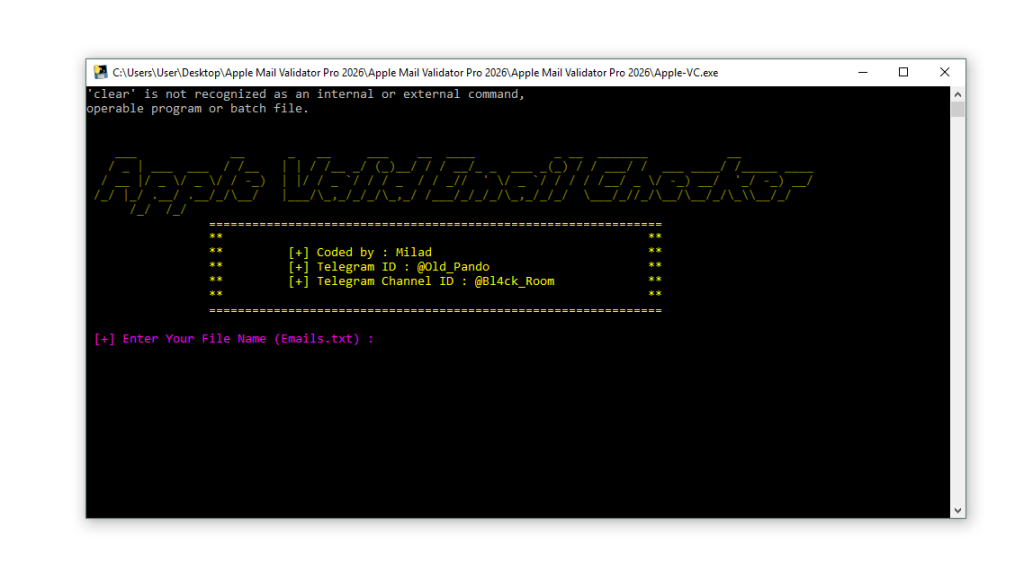 Apple Valid Email Checker 2026