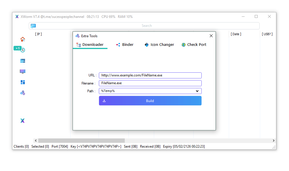 XWorm V7.4 Cracked 2 Screenshot 2 10