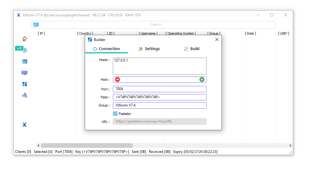 XWorm V7.4 Cracked 3 Screenshot 3 13