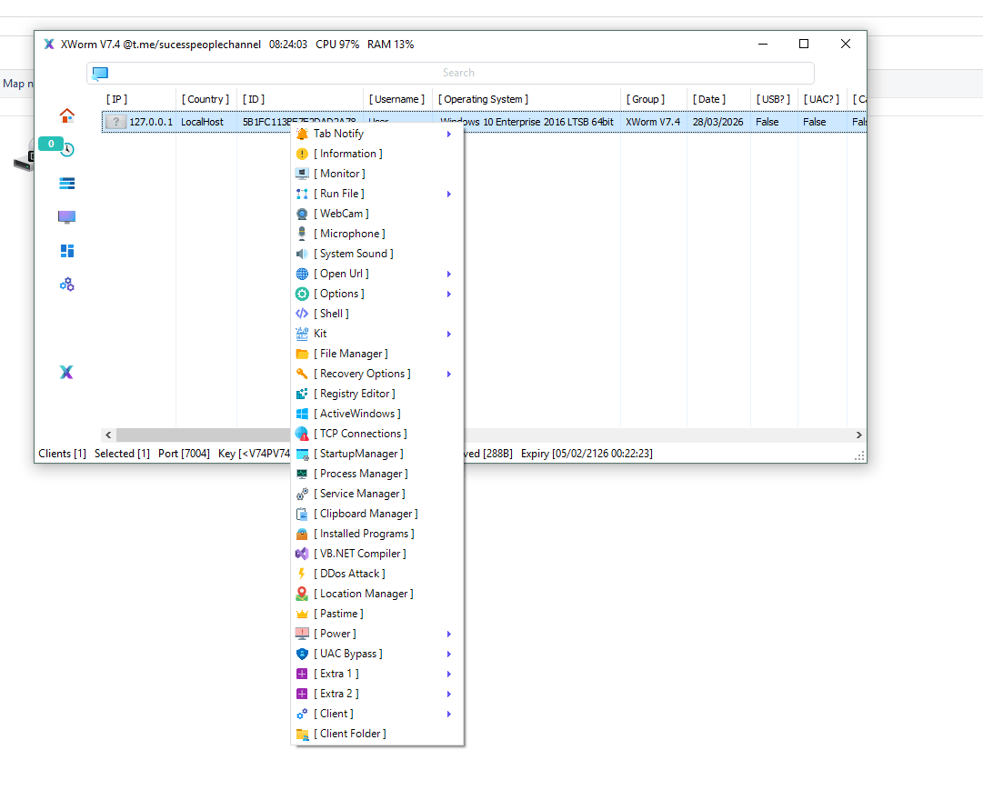 blackhatrussia 4 XWorm V7.4 Cracked