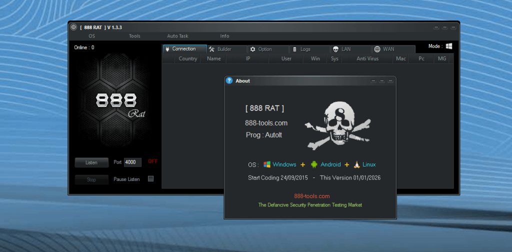 888 RAT V1.3.3 6 888 RAT V1.3.3